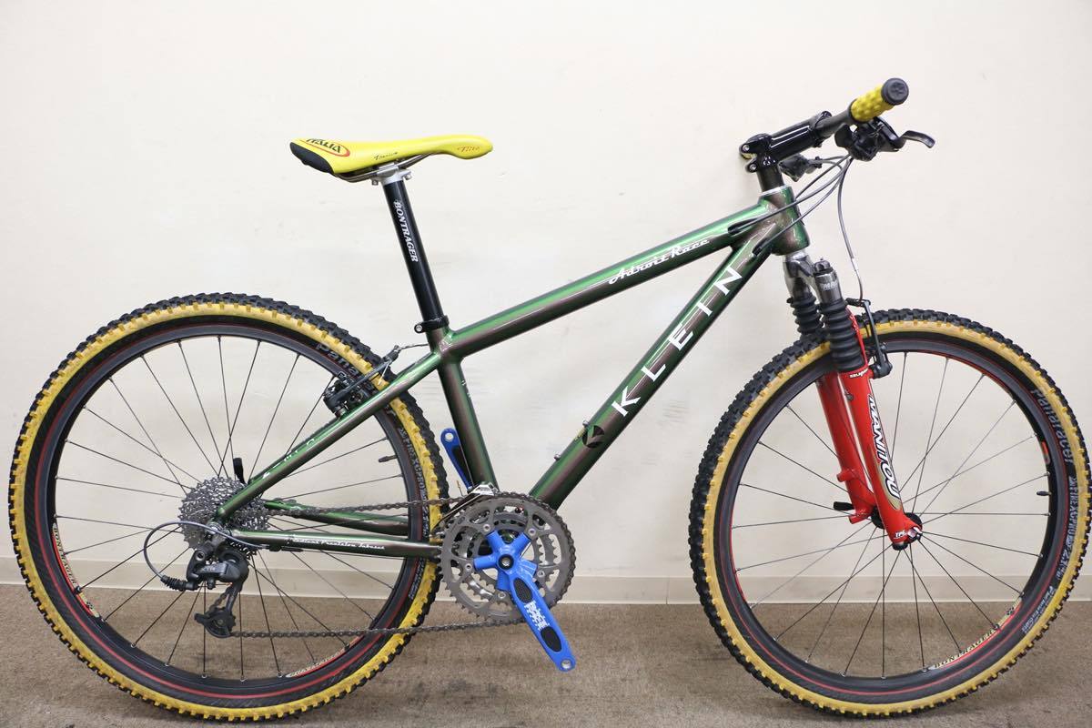 □KLEIN クライン adroit race 26インチ MTB オールドクライン SHIMANO XTR 3x9s MANITOU スーパーマーズ  XS ビンテージ 極上品 – 株式会社TURN ON｜TURN ON inc.