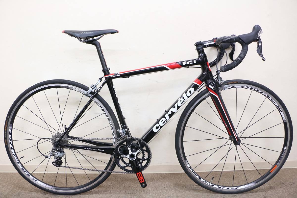 □Cervelo サーベロ R3 TEAM フルカーボン SHIMANO ULTEGRA 6700系 2X10S サイズ51 2012年モデル 超美品  – 株式会社TURN ON｜TURN ON inc.