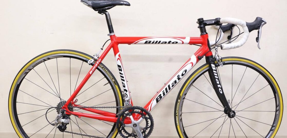 □Billato ビラート アルミロードバイク SHIMANO TIAGRA 2X9S サイズ50相当 2006年モデル 超美品 X8868 –  株式会社TURN ON｜TURN ON inc.