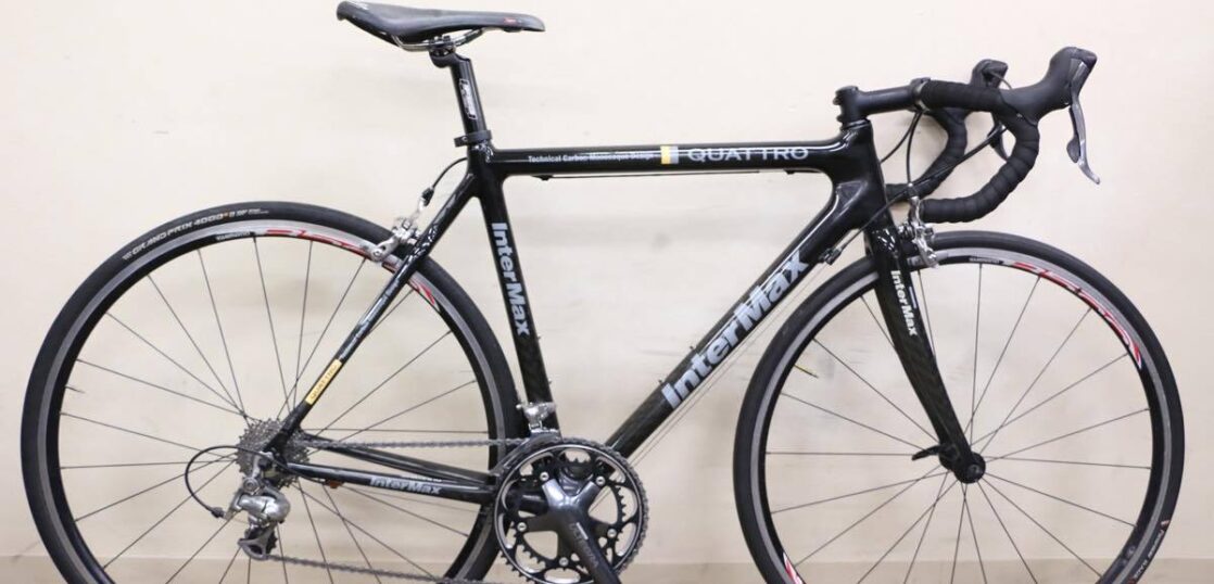 □INTERMAX インターマックス QUATTRO フルカーボン SHIMANO 105 ＆ ULTEGRA MIX 2X10S サイズ53  2007年モデル 美品 X8961 – 株式会社TURN ON｜TURN ON inc.